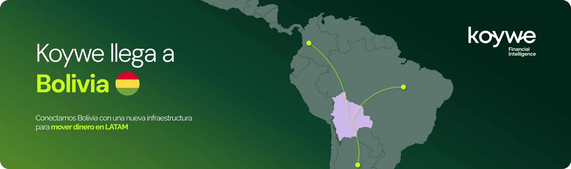 Koywe ya opera en Bolivia con pagos internacionales