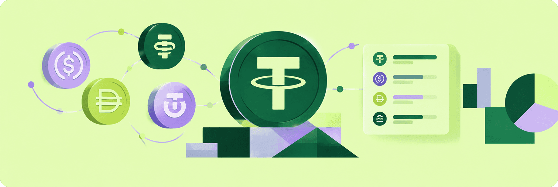 USDT (Tether) comparado con otras stablecoins: USDC, DAI y otras, con reporte de verificación de reservas